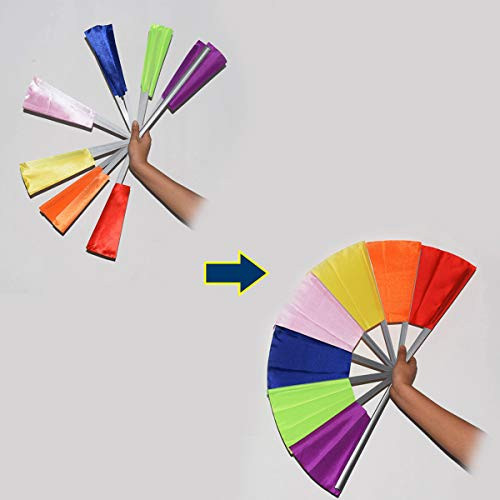 OUERMAMA Breakaway Fan Gimmick Props Magic Fan Tricks Broken Fan Magic Stage Props Magic Toys Gifts for Kids and Adults