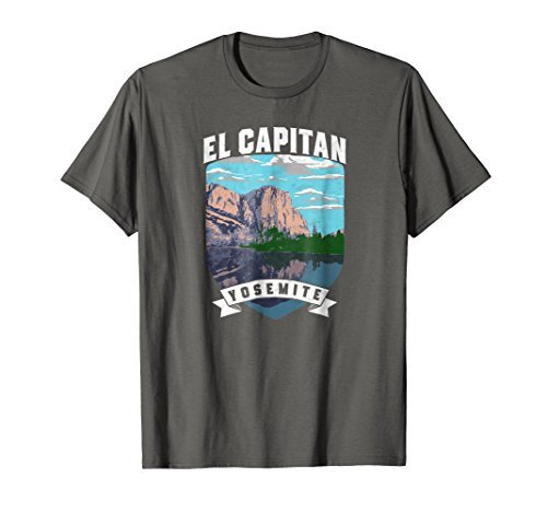 El Capitan Yosemite National Park Retro Shirt - Distressed El Capitan Yosemite National Park Retro Shirt - Distressed