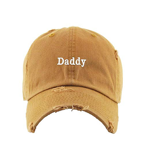 Daddy Vintage Baseball Cap Embroidered Cotton Adjustable Distressed Dad Hat