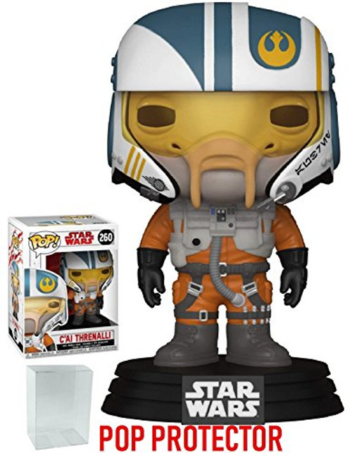 Funko Pop! Star Wars: The Last Jedi - C'ai Threnalli Vinyl Figure (Bundled with Pop Box Protector Case) Funko Pop! Star Wars: The Last Jedi - C'ai Threnalli Vinyl Figure (Bundled with Pop Box Protector Case)