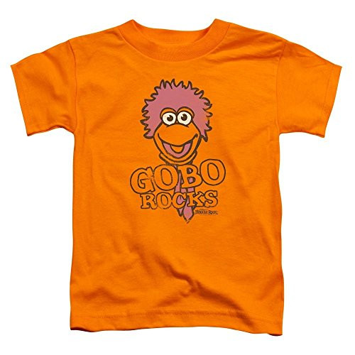 Fraggle Rock - GOBO Rocks Toddler T-Shirt 2T Orange