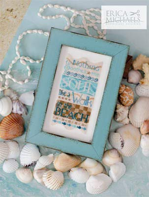 Walk On The Beach Cross Stitch Chart