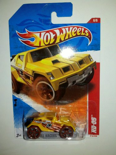 Hot Wheels Mattel 6/6 Thrill Racers - Jungle '11 Yellow RD-05 216/244