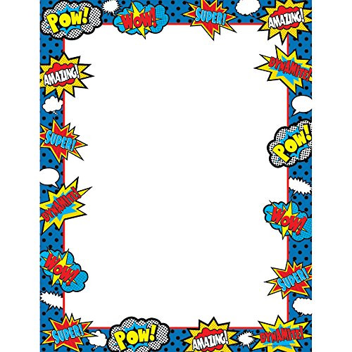 Teacher Created Resources Superhero Blank Chart Teacher Created Resources Superhero Blank Chart