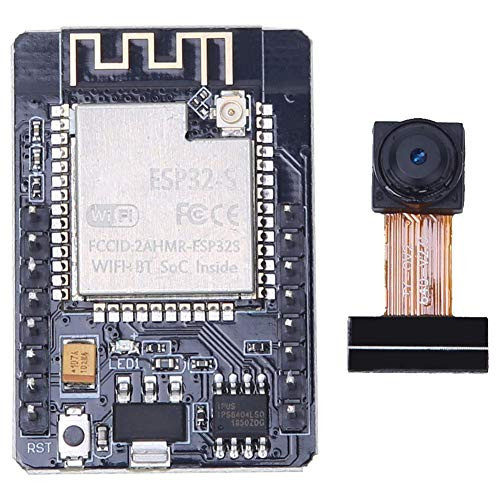 Fafeicy Camera Development Board Application Processor with low power dual core 32-bit CPU- ESP32-CAM Camera Development Board WIFI Plus Module ESP32 Serial to WiFi-with camera-