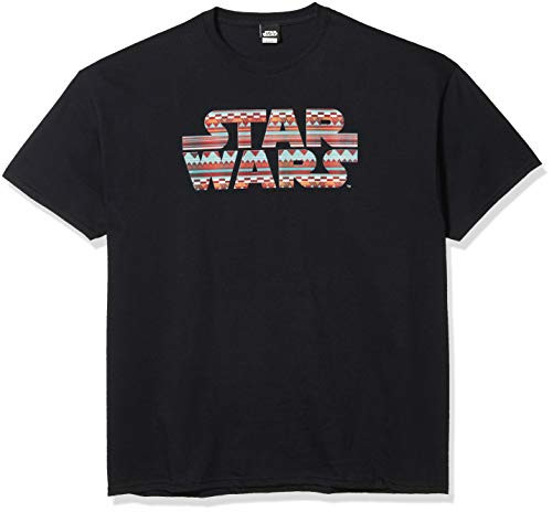 Star Wars Men's Native Logo T-Shirt- Black- 5X-Large