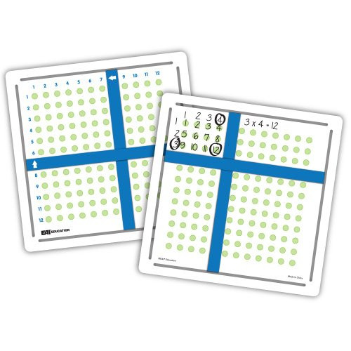 EAI Education Multiplication Array Makers - Set of 5