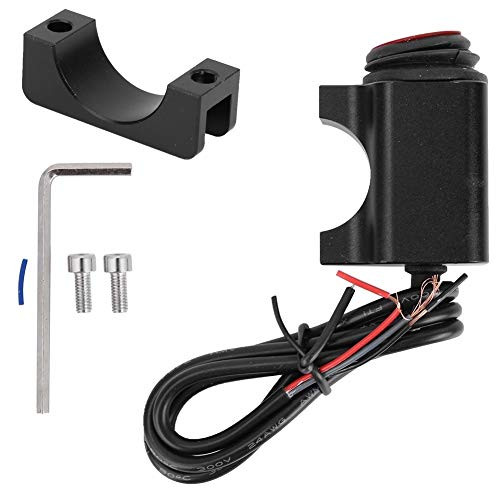 REOUG 7/8inch 22mm Motorcycle Handlebar Switch Headlight Brake Fog Light ON/Off Switch