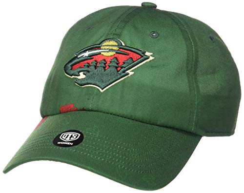 OTS NHL Minnesota Wild Women's Elsie Challenger Adjustable Hat- Team Color- Women's