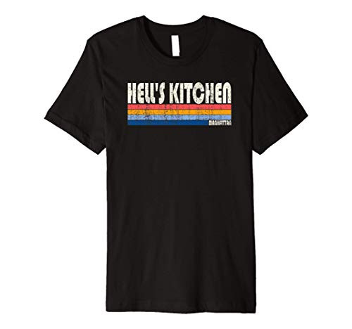 Vintage 70s Hell's Kitchen- Manhattan Premium T-Shirt