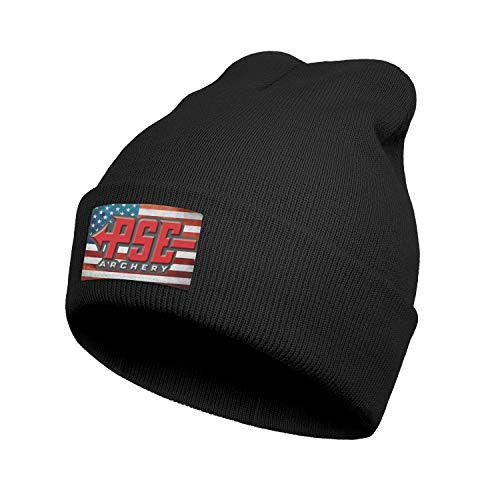 LONGCXBYUE Men's Womens PSE Archery PSE Beanie Hats Stylish Fine Knit Caps