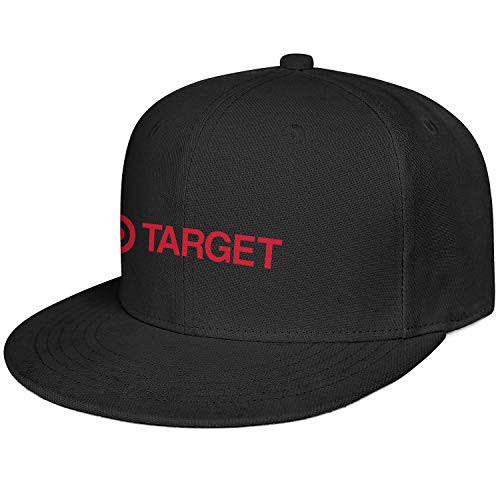 Unisex Man's Flat Hats Cool Adjustable Visor Target-Corporation-Red-Logo-Baseball Caps