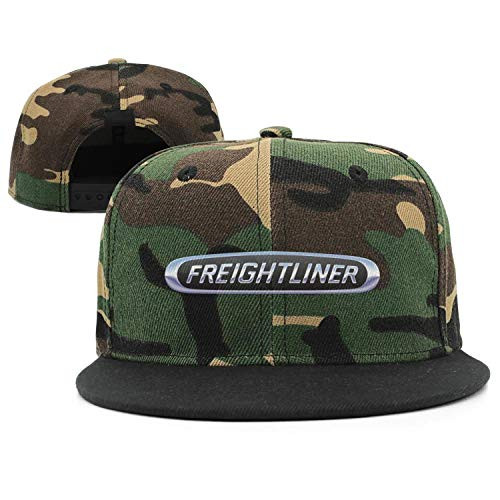 LHSPOSIFD Unisex Man's Baseball Hat Fashion Adjustable Mesh Captain-Freightliner-Trucks-Flat Cap