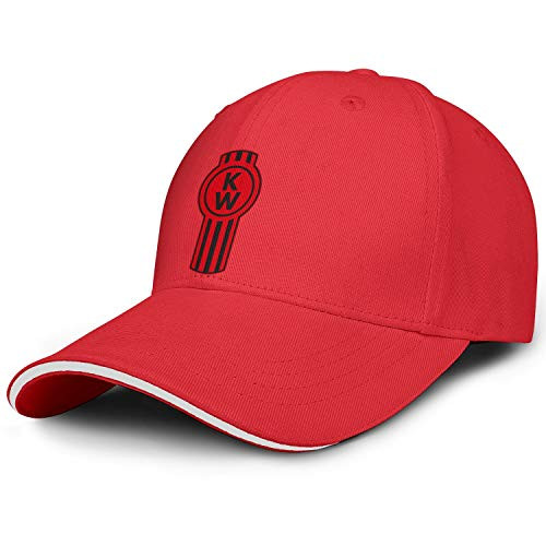 LHSPOSIFD Unisex Mens Baseball Hat Cotton Adjustable Mesh Trucker-kenworth-w900-Trucks-Flat Cap