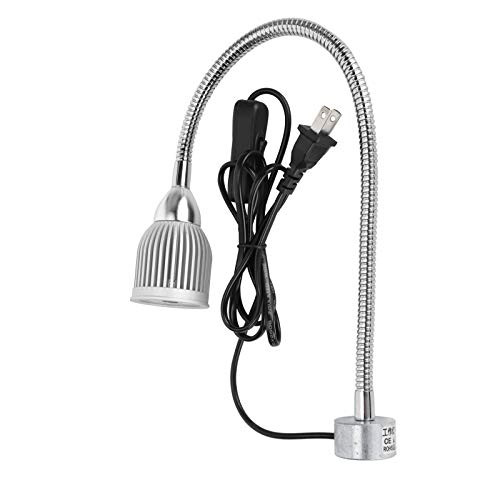 Taidda- Led Magnetic Machine Work Light- 7W LED Sewing Machine Light Flexible Work Lamp with Magnet Base for Workbench Lathe- Work Bench- Auto Repairing US 110?220V