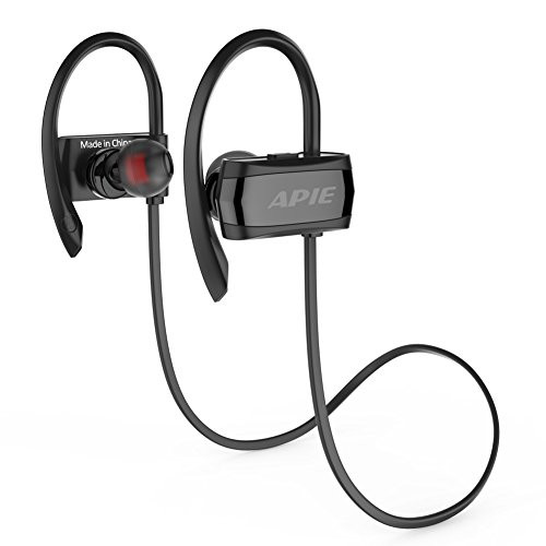 TNSO Wireles Bluetooth Headphones Wireless Earbuds with Mic Stereo Headset Noise Cancelling Neckband Sweatproof Earphones - Black TNSO Wireles Bluetooth Headphones Wireless Earbuds with Mic Stereo Headset Noise Cancelling Neckband Sweatproof Earphones - Black