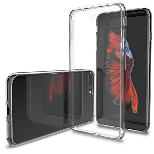 Luvvitt Clear View iPhone 7 Plus/iPhone 8 Plus Case with Hybrid Scratch Resistant Back and Shock Absorbing Bumper for Apple iPhone 7 Plus (2016) and iPhone 8 Plus (2017) - Clear Luvvitt Clear View iPhone 7 Plus/iPhone 8 Plus Case with Hybrid Scratch Resistant Back and Shock Absorbing Bumper for Apple iPhone 7 Plus (2016) and iPhone 8 Plus (2017) - Clear