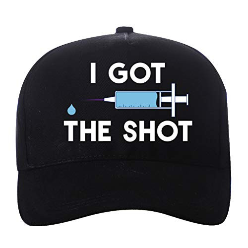 SAFTYBAY 2021 Fully Vaccinated Hat- I Got Vaccinated Hat Cap- Adjustable Vaccinated Baseball Cap Sport Snapback Hat Men Women -5-