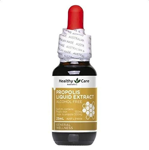 Healthy Care Propolis Liquid Extract Alcohol-free 25mL - Made in Australia