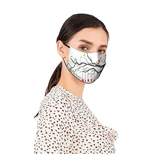 Made in USA face mask Mouth Masks unisex Anti-dust Masks Reusable-Letters Hanging from Branch with Leaves Cute Bird Hearts Art Print-Face Mask Decorative mask for unisex Made in USA face mask Mouth Masks unisex Anti-dust Masks Reusable-Letters Hanging from Branch with Leaves Cute Bird Hearts Art Print-Face Mask Decorative mask for unisex