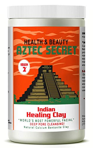 Aztec Secret - Indian Healing Clay - 2 lb. | Deep Pore Cleansing Facial  and  Body Mask | The Original 100 percent Natural Calcium Bentonite Clay  New Version 2