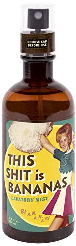 Blue Q This Shit is Bananas Lavatory Mist
