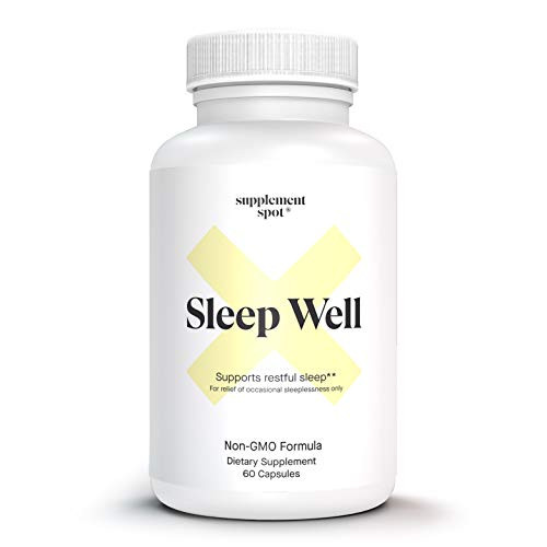 Sleep Well Natural Sleep Aid Non-Habit Formula Sleep Supplements for Adults w/Magnesium- L-Theanine- and GABA Sleep Support Supplement for Anxiety and Insomnia -60 Capsules- 30 Servings- Sleep Well Natural Sleep Aid Non-Habit Formula Sleep Supplements for Adults w/Magnesium- L-Theanine- and GABA Sleep Support Supplement for Anxiety and Insomnia -60 Capsules- 30 Servings-