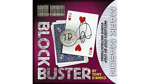 Mark Mason Block Buster Red -Gimmick and Online Instructions- by Tony D'Amico Trick