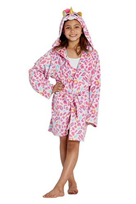 TY Beanie Boo Fantasia Unicorn Plush Hooded Robe- Pink- 6/6X TY Beanie Boo Fantasia Unicorn Plush Hooded Robe- Pink- 6/6X