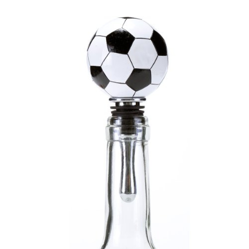 Oenophilia Sports Wine Ball Stopper, Soccer Ball