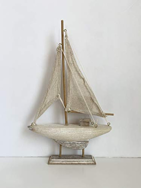 Home Accent Wooden Sailboat Decoration- Mini Wood Sailing Boat Ship Model Handmade Rustic Vintage Beach Nautical Ocean Theme Sailboat Decor Home Accent Wooden Sailboat Decoration- Mini Wood Sailing Boat Ship Model Handmade Rustic Vintage Beach Nautical Ocean Theme Sailboat Decor