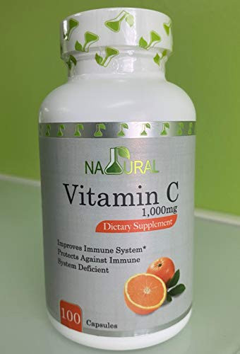 Pure Vitamin C 1000 MG - 100 Capsules