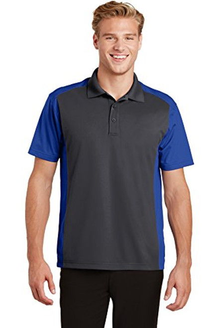 SPORT-TEK Colorblock Micropique Sport-Wick Polo F20