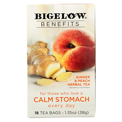 Bigelow Tea Ginger and Peach 18 Bags (Pack of 6) Bigelow Tea Ginger and Peach 18 Bags (Pack of 6)