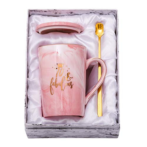 ShinnyWis 70 and Fabulous Mug - 70th Birthday Gifts for Women - 70th Anniversary Gift Idea for Women Her Wife Mom Grandma Sister BFF Friend 14oz birthday Mug ShinnyWis 70 and Fabulous Mug - 70th Birthday Gifts for Women - 70th Anniversary Gift Idea for Women Her Wife Mom Grandma Sister BFF Friend 14oz birthday Mug