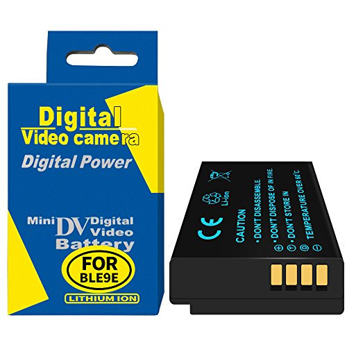 RUISI Battery for Panasonic DMW-BLE9, DMW-BLE9E battery, DMW-BLE9PP, DMW-BLG10 work with Panasonic Lumix DMC-GF3, DMC-GF5, DMC-GF6, DMC-GX7, DMC-LX100 Cameras
