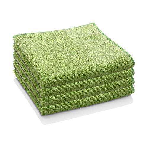 E-Cloth General Purpose Cloth- Microfiber- Lime Green- 4 Pack