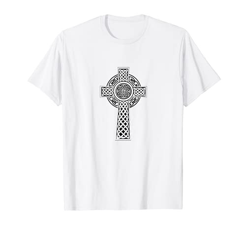 Celtic Cross St Patricks Day Christian Irish Religious Knot T-Shirt