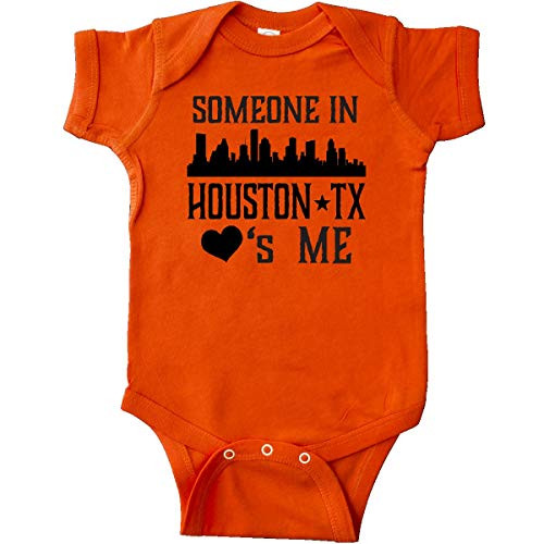 inktastic Houston Texas Someone Loves Me Skyline Infant Creeper 6 Months Orange inktastic Houston Texas Someone Loves Me Skyline Infant Creeper 6 Months Orange