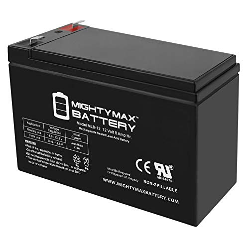 Mighty Max Battery 12V 8Ah UPS Battery Replaces 7Ah Leoch LP12-7.0- LP 12-7.0 Brand Product