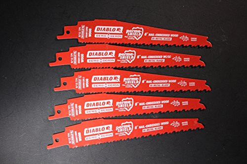 Freud Diablo DS0612BW - Nail Embedded Wood 6inch 6/12 TPI Saw Blades 5 Pack ..from-by_briansbargains4u- TRYK12111972723160