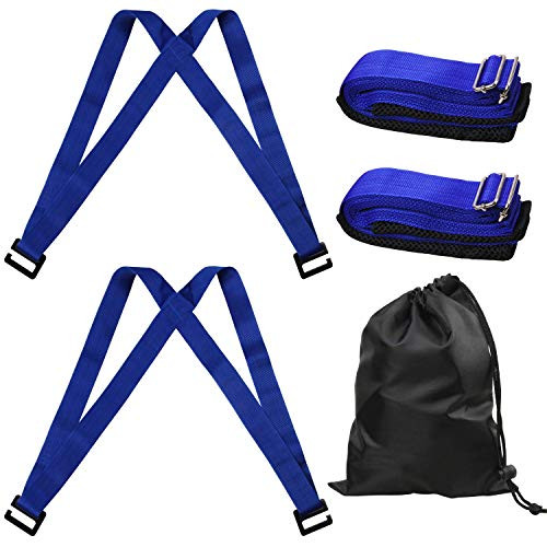 JSHANMEI Furniture Moving Straps- Shoulder Lifting Straps- Carry Furniture Appliances Mattresses Heavy Object Moving Supplies -Blue-