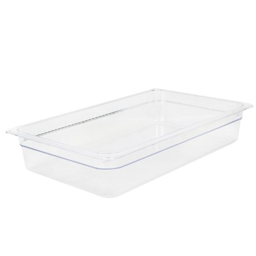 Excellante 849851006942 Deep Polycarbonate Food Pan, 4", Full Size