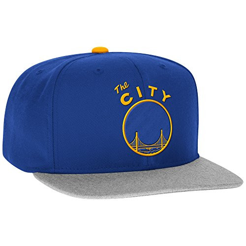 NBA Golden State Warriors Men's Hardwood Classic Team Snapback Cap- One Size- Blue