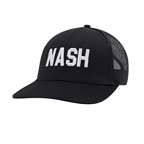 NASH Hat Tennessee Trucker Hat Baseball Cap Snapback Golf Hat -Black- NASH Hat Tennessee Trucker Hat Baseball Cap Snapback Golf Hat -Black-