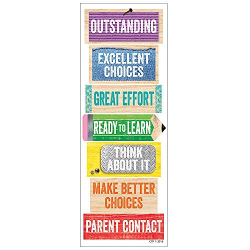 Creative Teaching Press Upcycle Style Desktop Behavior Clip Chart