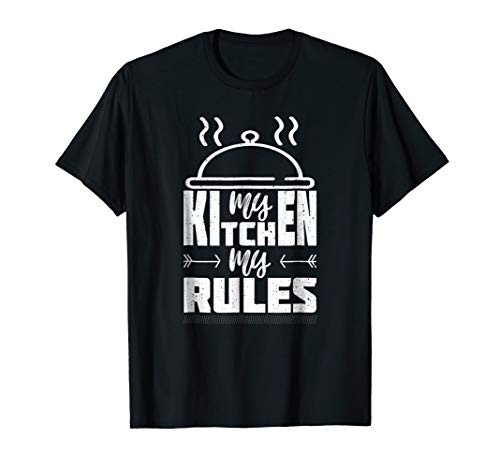 My Kitchen my rules chef Funny Cooking T Shirt for women