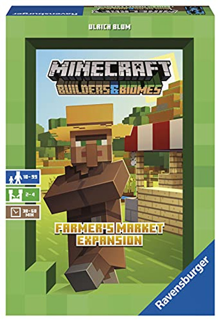 Ravensburger Minecraft- Builders and Biomes - Farmer's Market Expansion Strategy Board Game Ages 10 and Up - Amazon Exclusive Ravensburger Minecraft- Builders and Biomes - Farmer's Market Expansion Strategy Board Game Ages 10 and Up - Amazon Exclusive