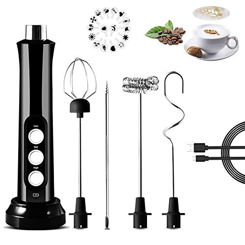 Milk Frother Handheld- USB Rechargeable 