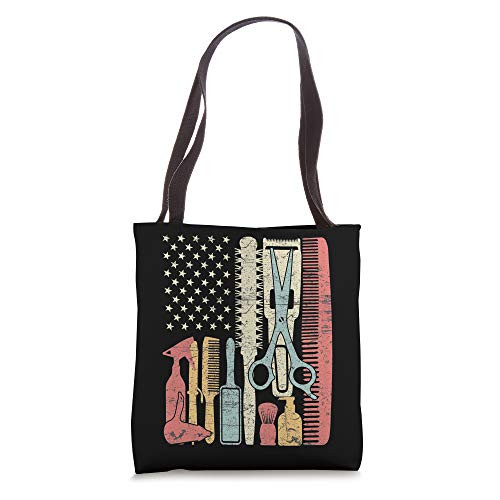 Hair Stylist Shirt Hairdresser Barber Gifts Salon Rhinestone Tote Bag